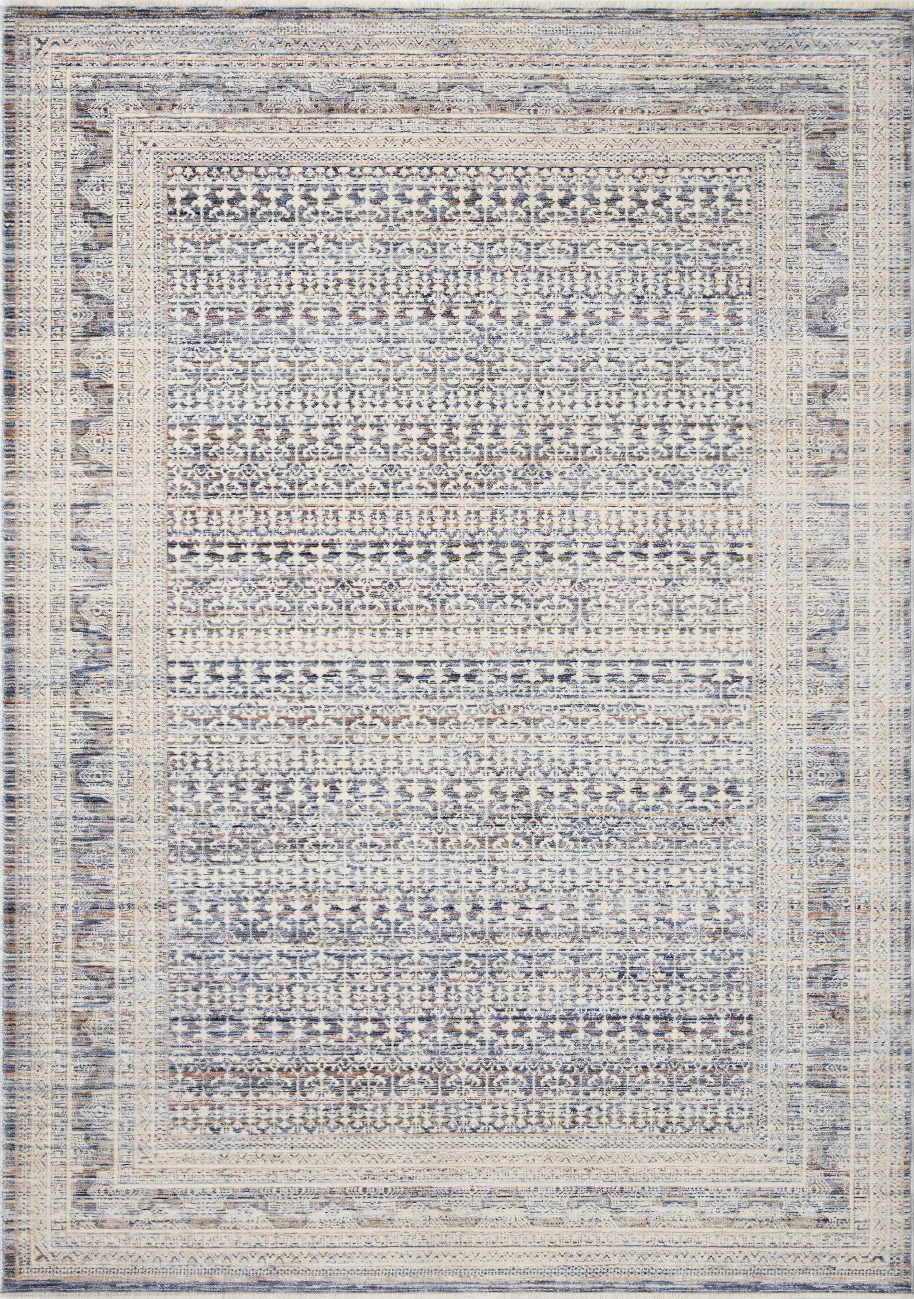 Amber Lewis x Loloi Zuma Rug, 1'6" length x 1'6" width View 1