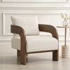 Rowan Ivory Accent Chair, by Uttermost, 27" width x 31" height x 30" depth thumbnail 4
