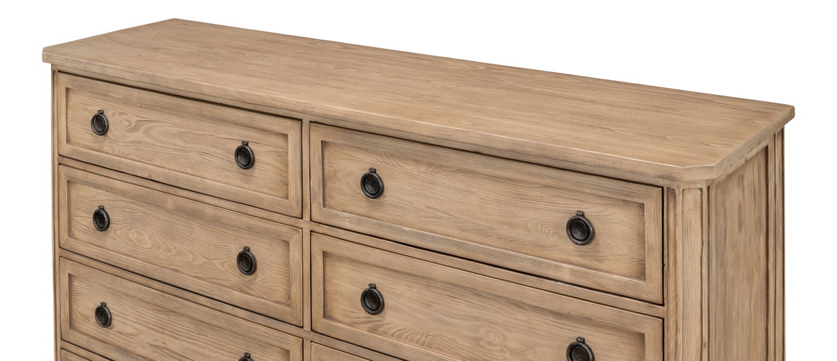 Barbera Vineyards Dresser, by Sarreid, 1'7" length x 5'6" width x 3'9" height View 9