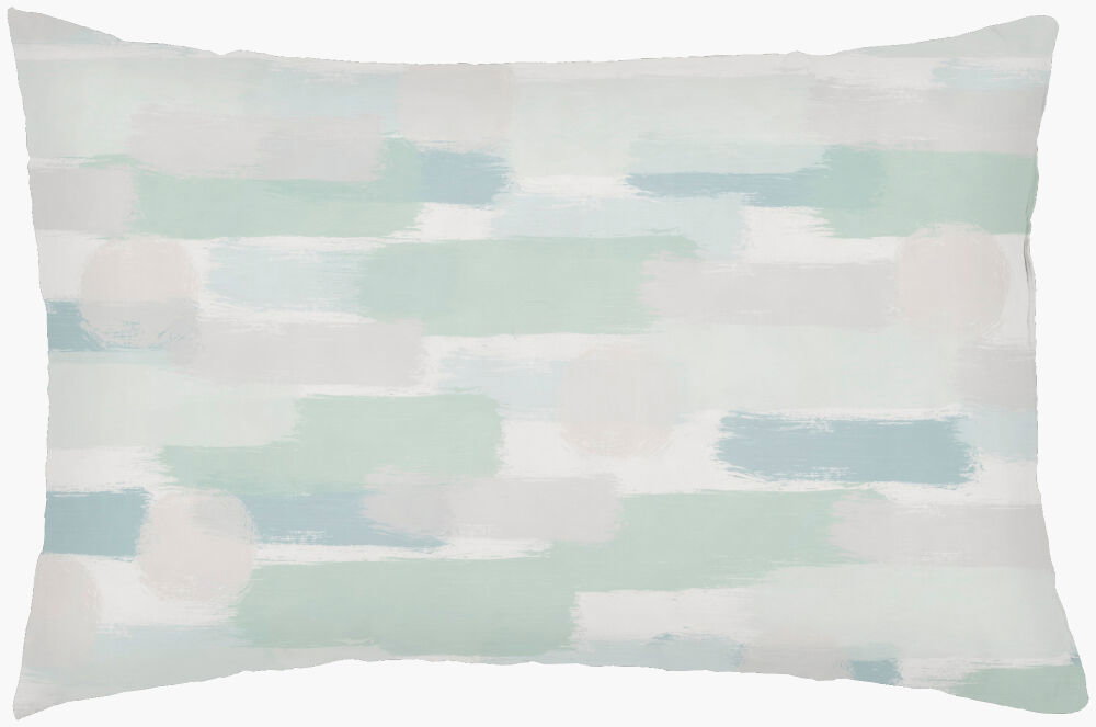 Seaside Splendor Lumbar Pillow, Decorative Pillow by Surya, 14" length x 24" width