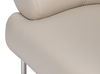 Rondo Occasional Leather Chair,White thumbnail 5