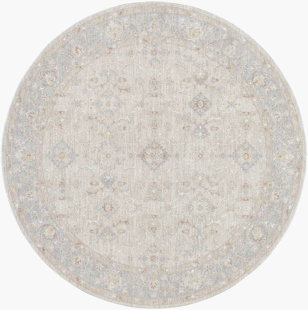 Avant Garde Machine Woven Rug, by Surya, 6'6.74" length x 6'6.74" width