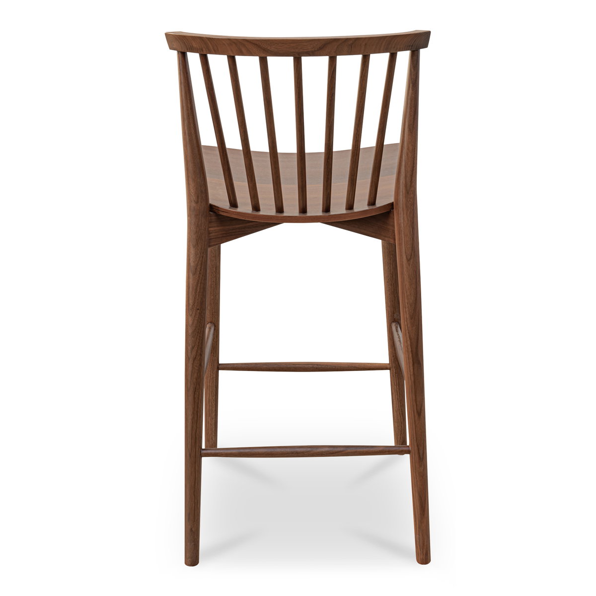 Marley Counter Stool Walnut, Counter & Bar Stool by Moe's Home, 18" width x 37" height x 20" depth View 5