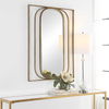 Replicate Contemporary Oval Mirror, by Uttermost, 30" width x 40" height x 1.25" depth thumbnail 4