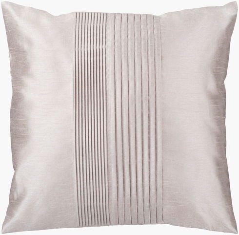 Solid Pleated Accent Pillow