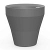 TruDrop Rim Modern Self Watering Planter, by Crescent Garden, 18" width x 18" height x 18" depth thumbnail 1