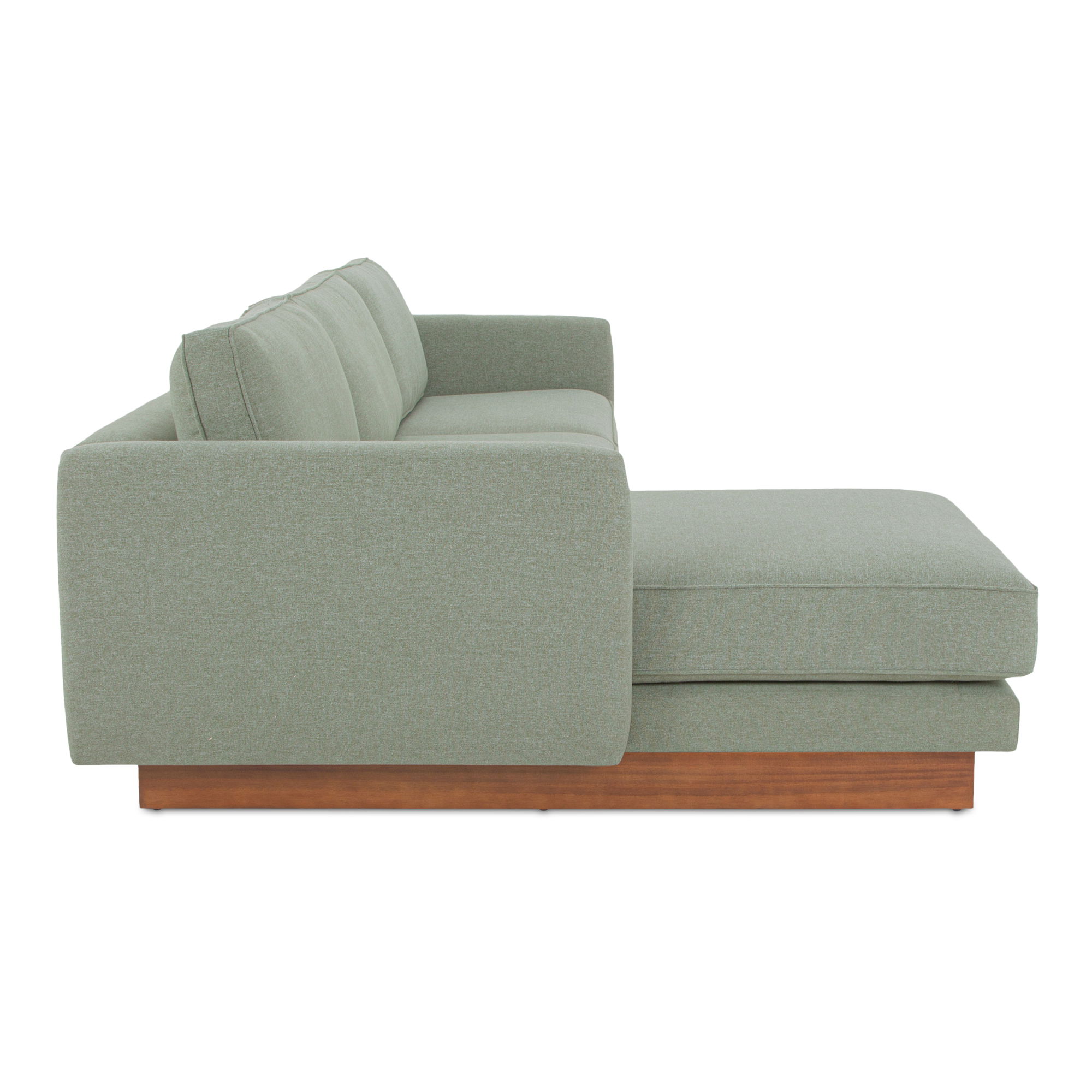 Vernon Left Sectional Sage large image 
