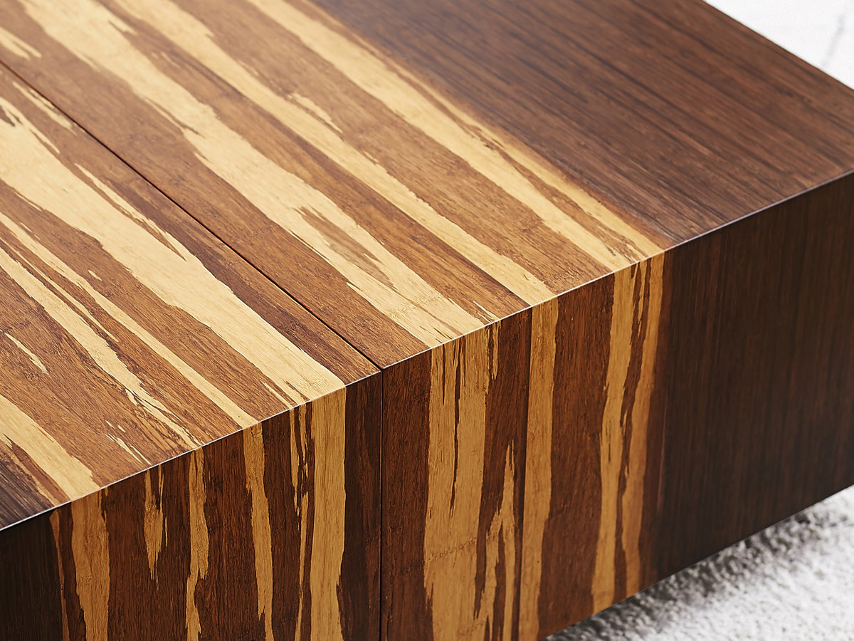 Azara Cube, Sable, Coffee Table by Greenington, 40.5" length x 40.5" width x 15" height View 14