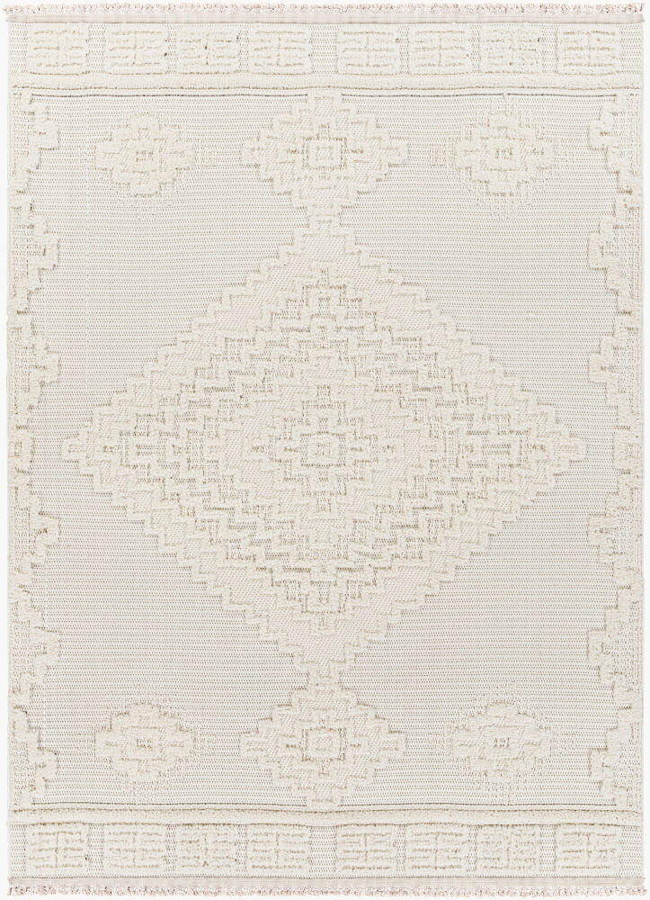 Zaragoza Machine Woven Rug, by Surya, 1'3.75" length x 1'3.75" width