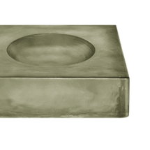 Online Designer Combined Living/Dining Miro Glass Catchall Muted Sage