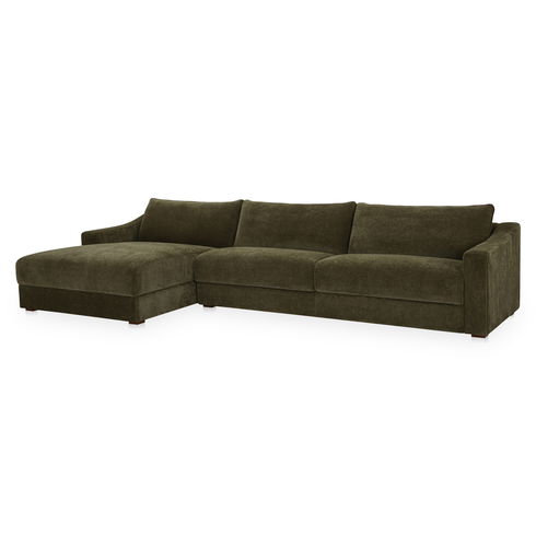 Farrow Sectional Cedar Green Left