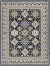 Delphi Machine Woven Rug, by Surya, 6'11.86" length x 5'2.99" width thumbnail