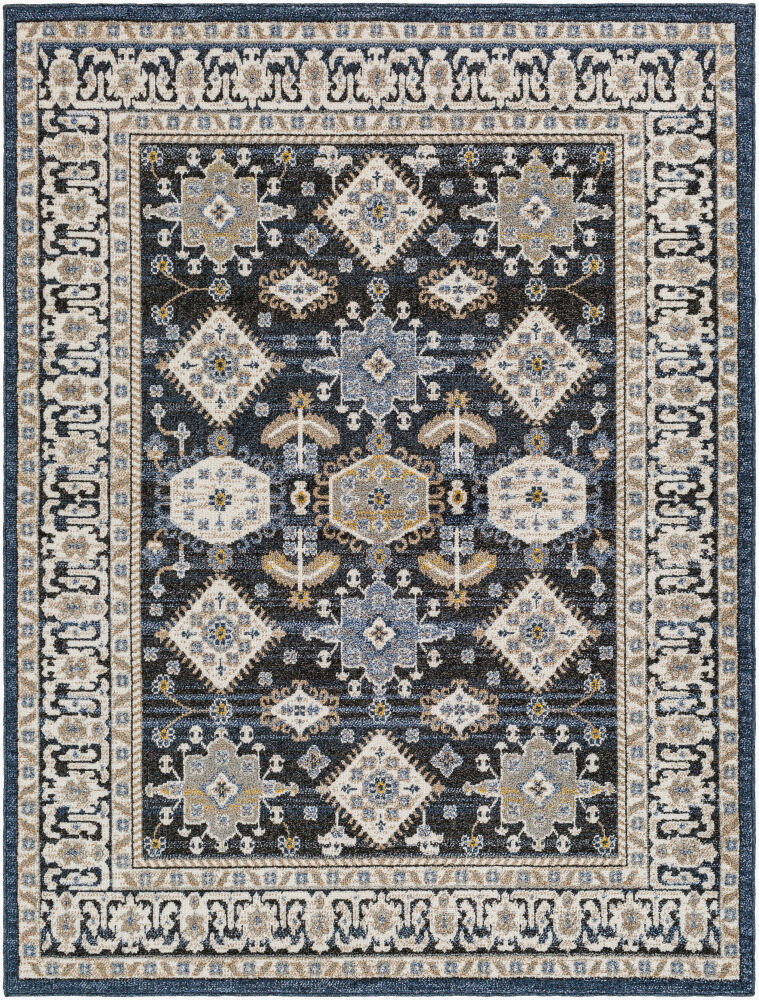 Delphi Machine Woven Rug, by Surya, 6'11.86" length x 5'2.99" width