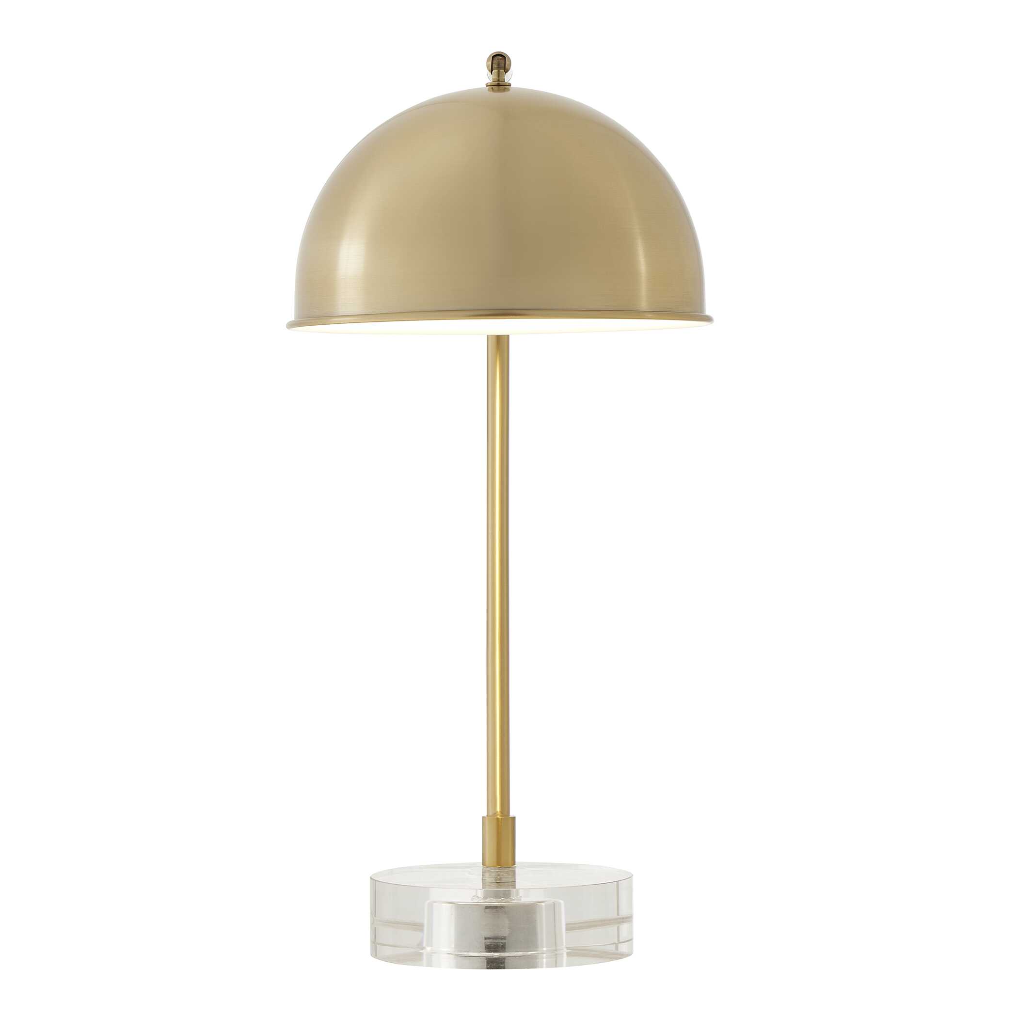 Romani Brass Desk Lamp large image 