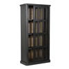 Mona Tall Cabinet Black, Cabinets & Sideboard by Moe's Home, 42" width x 86" height x 21" depth thumbnail 2