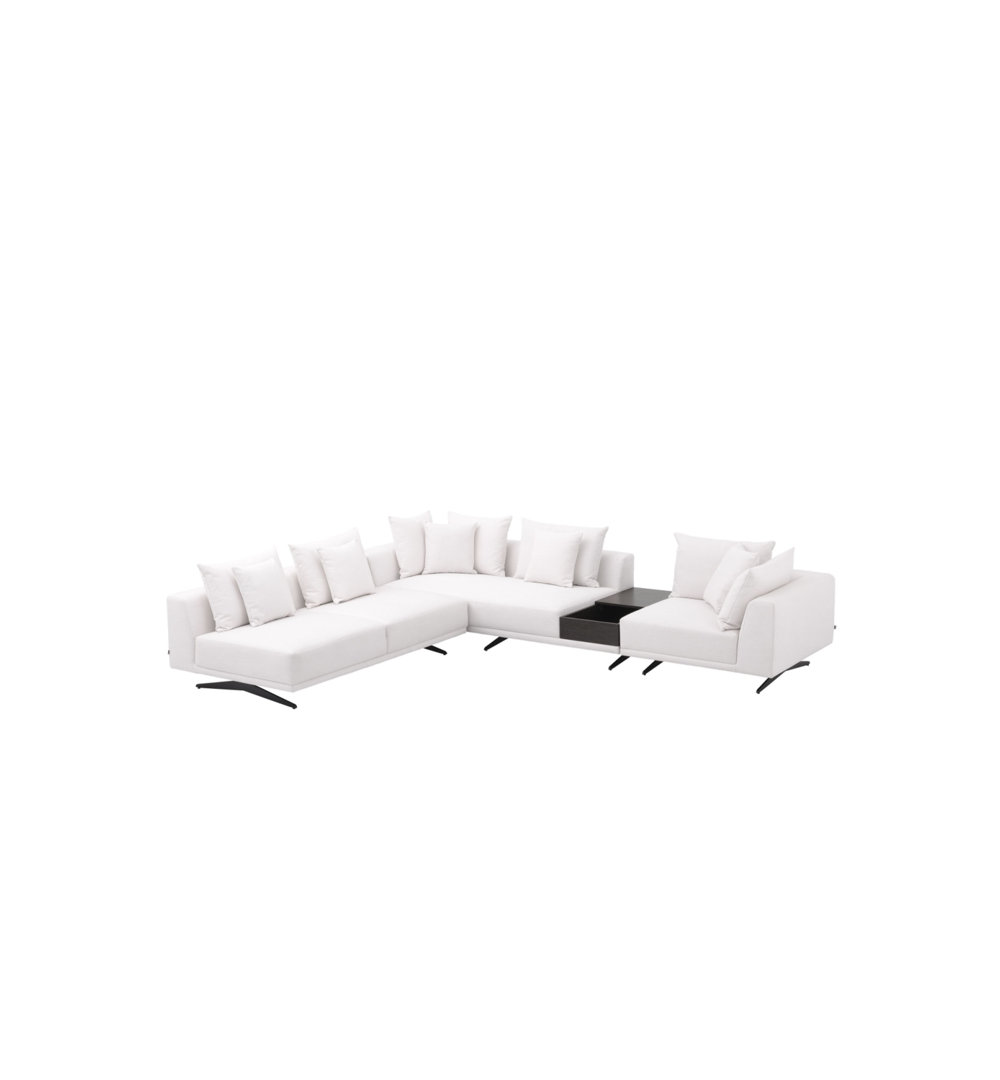 Endless Modular Sectional, Sectional Sofa by Eichholtz USA, 911" width x 25" height x 43" depth View 5
