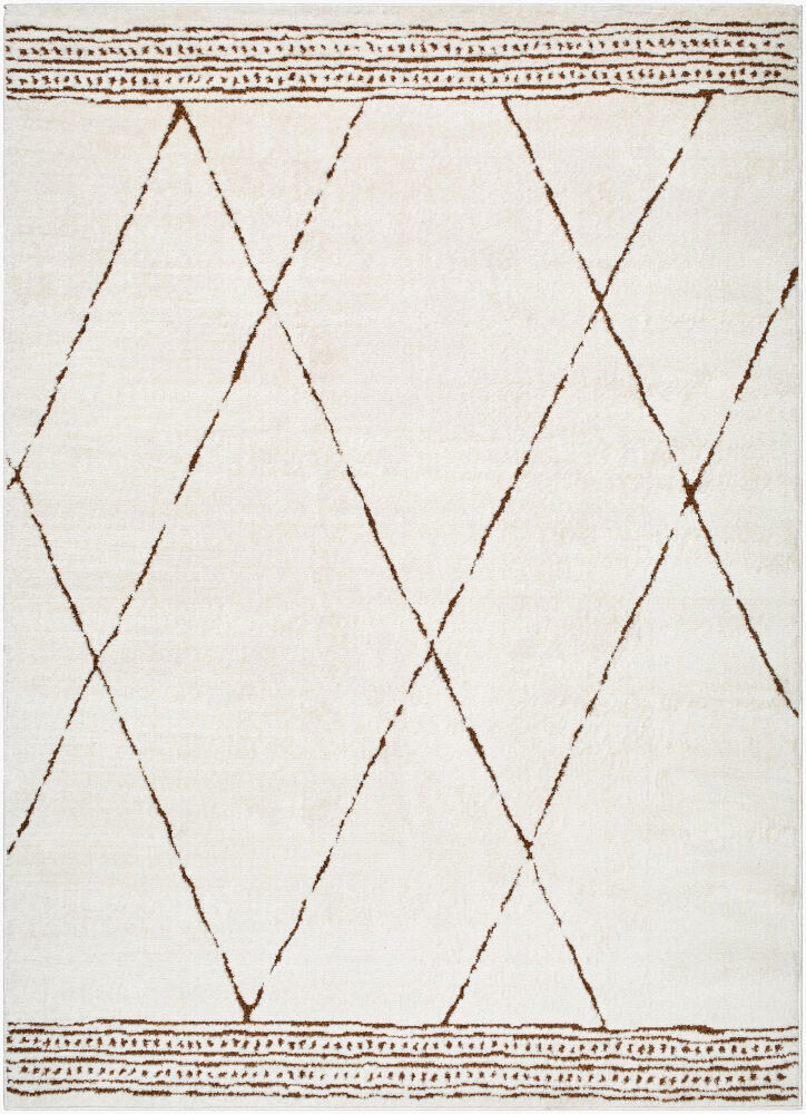 Freud Machine Woven Rug, by Surya, 6'11.86" length x 5'2.99" width
