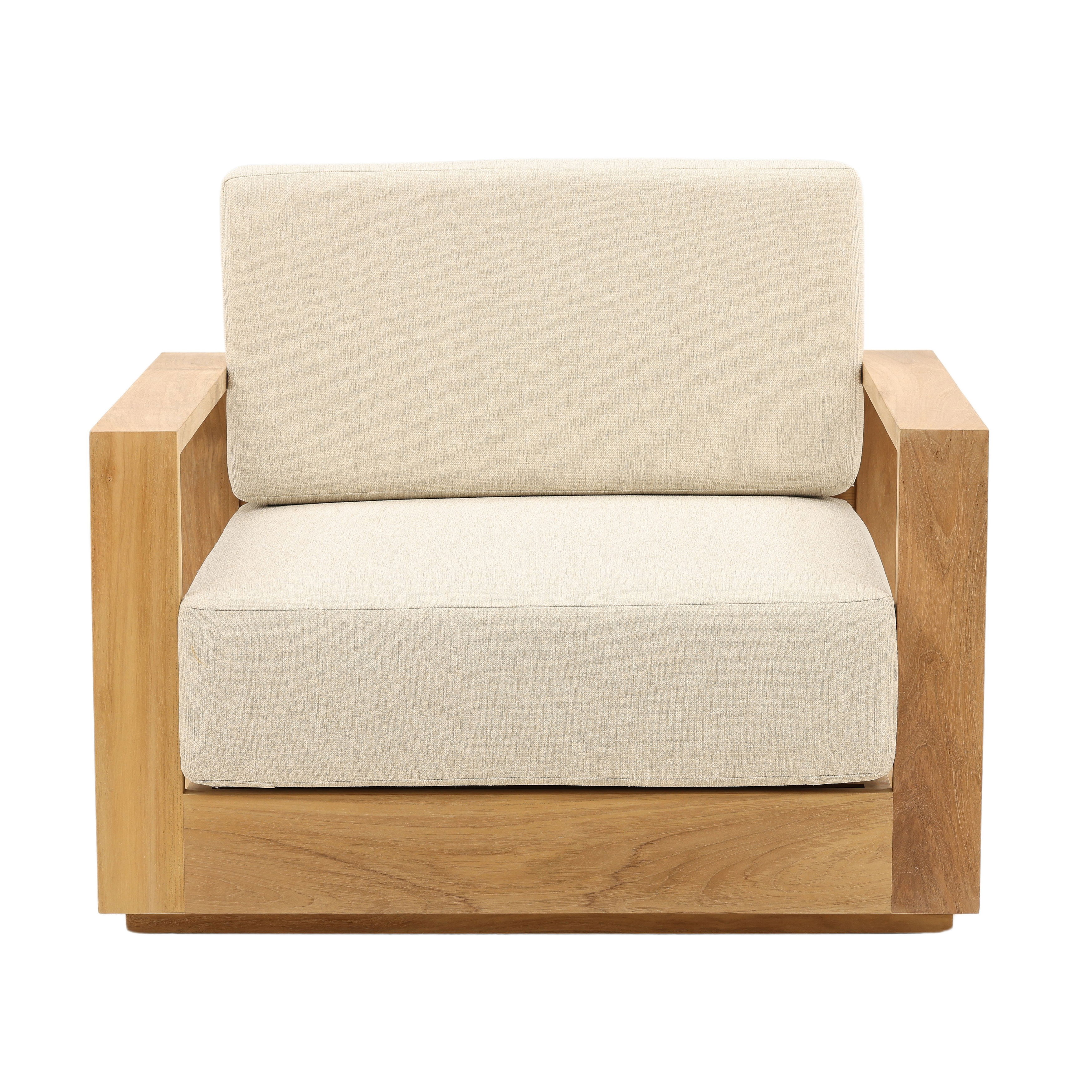 Darlene Outdoor Sofa Chair Sand large image 