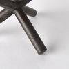 Astericks II (Medium) 8L x 7W Brown Metal Decor Object thumbnail 7