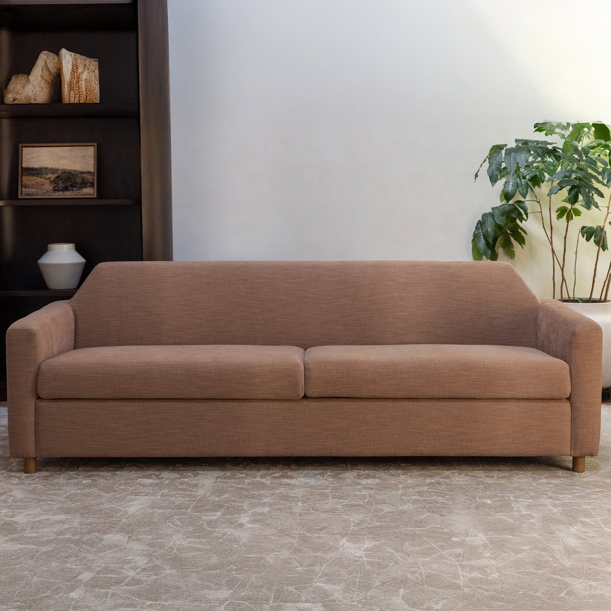 Finch Sofa Washed Pink, Sofas & Sectional by Moe's Home, 92" width x 31" height x 33" depth View 11
