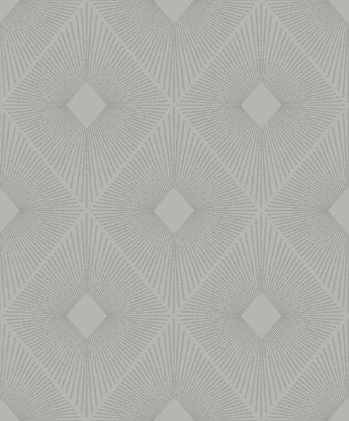 Harlowe Light Grey & Silver Wallpaper
