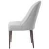 Brie Armless Chair White Set Of 2, Accent Chair by Uttermost, 21" width x 36.5" height x 27" depth thumbnail 7