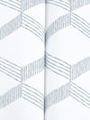 Palisades Paperweave Smokey Blue Wallpaper thumbnail 3