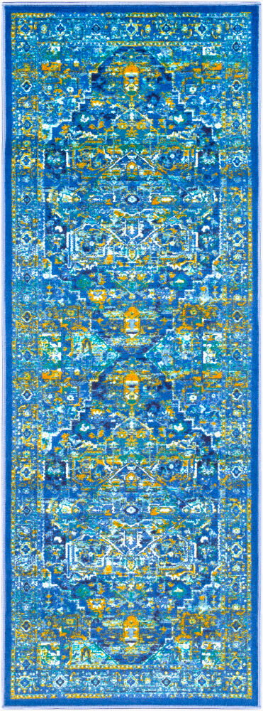 Parker Machine Woven Rug, by Surya, 7'3" length x 2'7" width