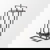 Albus II Small Black Metal Rectangular Table Candle Holder thumbnail 4