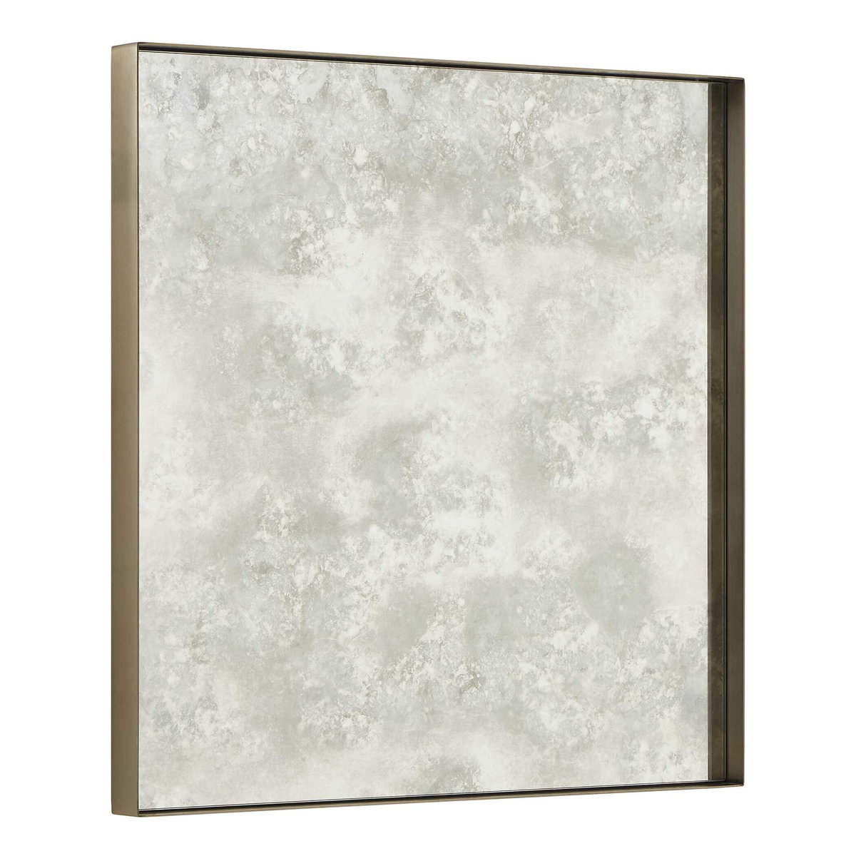 Fredric Square Antique Mirror, by Uttermost, 24.25" width x 24.25" height x 1.5" depth View 5
