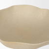 Radka Beige Textured Large Metal Decorative Bowl, by Mercana, 19.69" length x 15.75" width x 8.25" height thumbnail 8