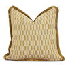 Leone Cushion Chartreuse, Decorative Pillow by Moe's Home, 20" width x 4" height x 20" depth thumbnail 2