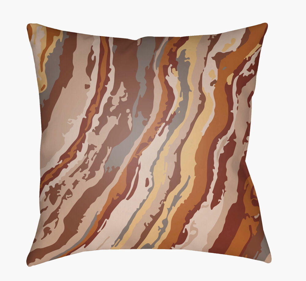 Textures Accent Pillow, Decorative Pillow by Surya, 22" length x 22" width