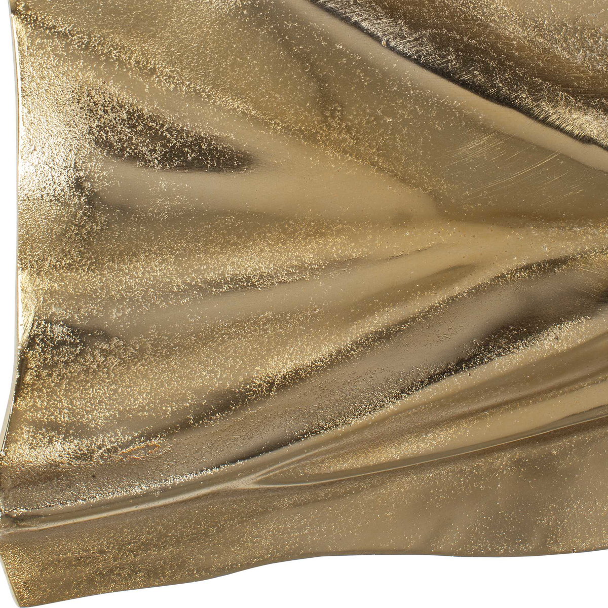 Undulate Outdoor Gold Wall Panel, Sculptural Wall Art by Uttermost, 23" width x 30" height x 2" depth View 5