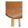 Napoli Leather Bar Stool thumbnail 4