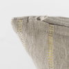 Danika 18 x 18 Beige and Gold Fabric Decorative Pillow Cover, by Mercana, 18" length x 18" width x 0.2" height thumbnail 9