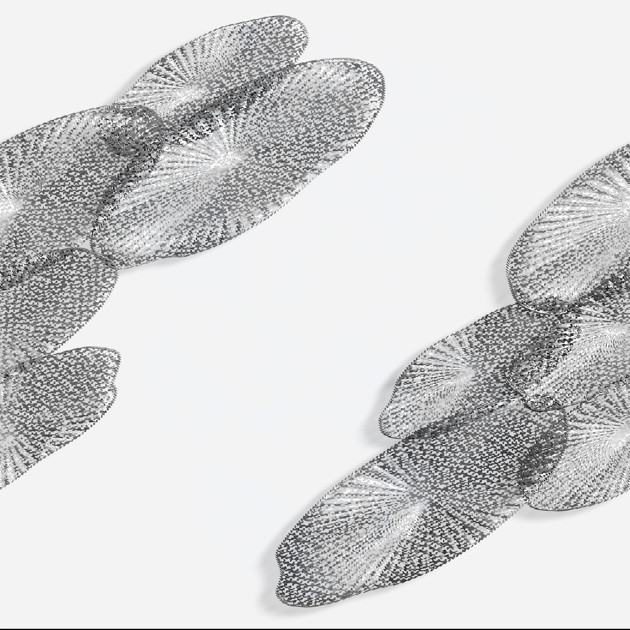 Ripley Pewter Metal Wall Art, Sculptural Wall Art by Uttermost, 47" width x 31" height x 3" depth View 1