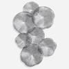 Ripley Pewter Metal Wall Art, by Uttermost, 47" width x 31" height x 3" depth thumbnail 1