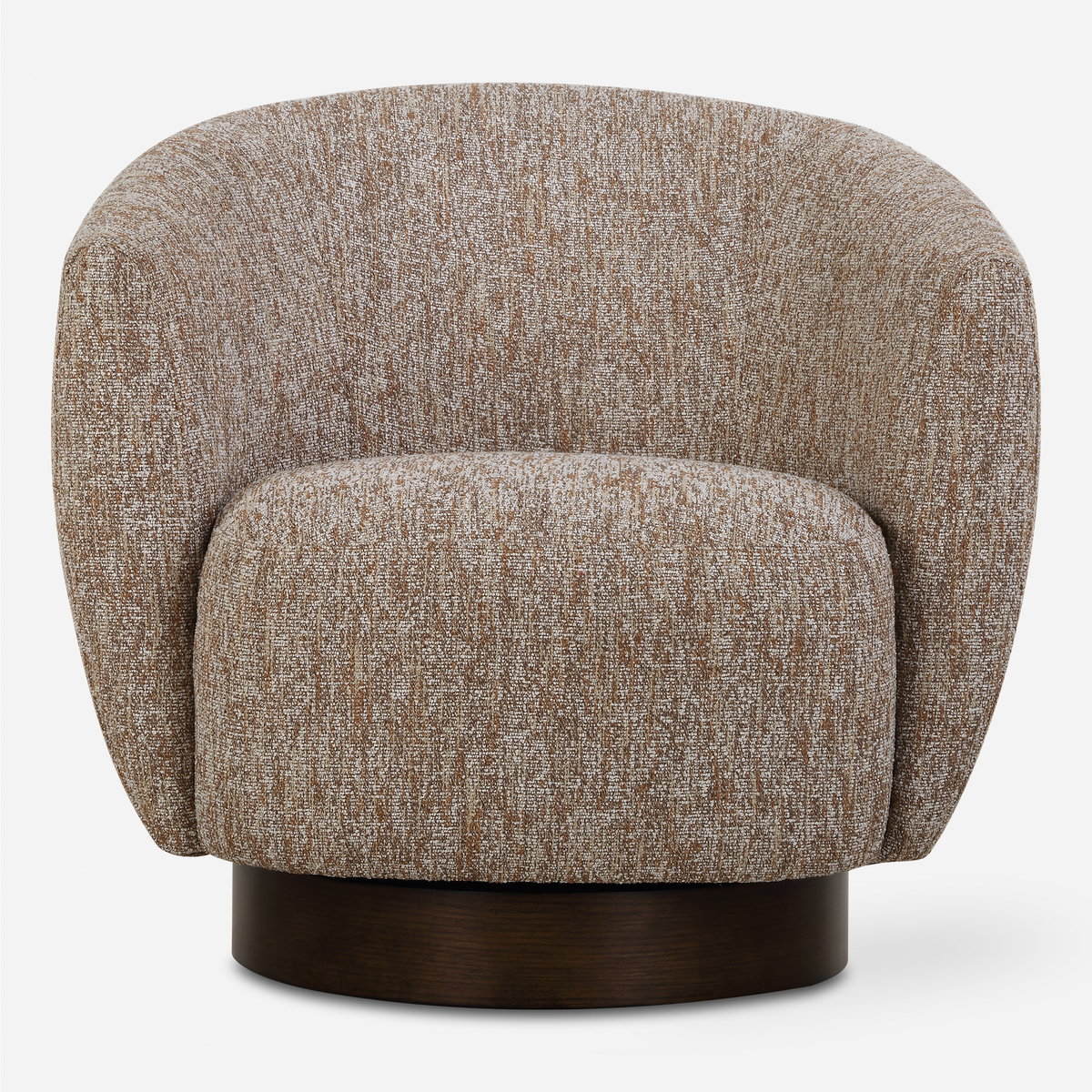 Dunes Fabric Swivel Chair, Accent Chair by Uttermost, 33" width x 32" height x 30" depth View 1