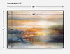 Seafaring Dusk Hand Painted Abstract Art, by Uttermost, 5'1" width x 3'5" height x 1.7" depth thumbnail 3