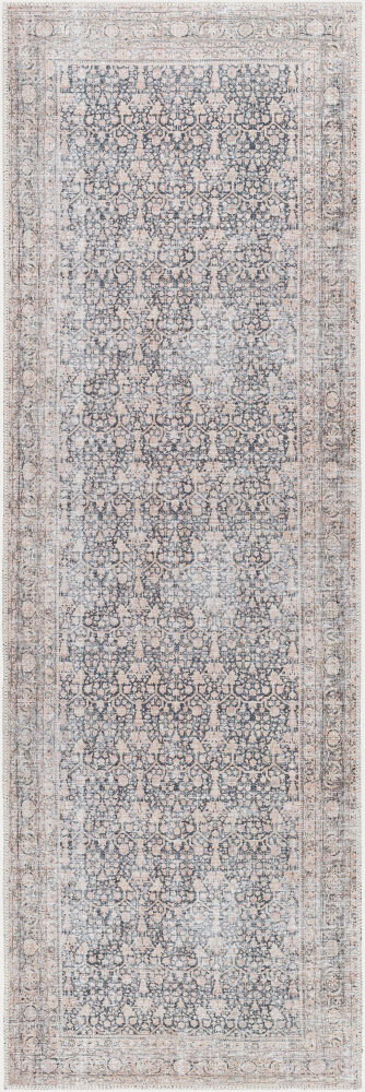 Amelie Machine Woven Rug, by Surya, 7'10.49" length x 2'7.5" width