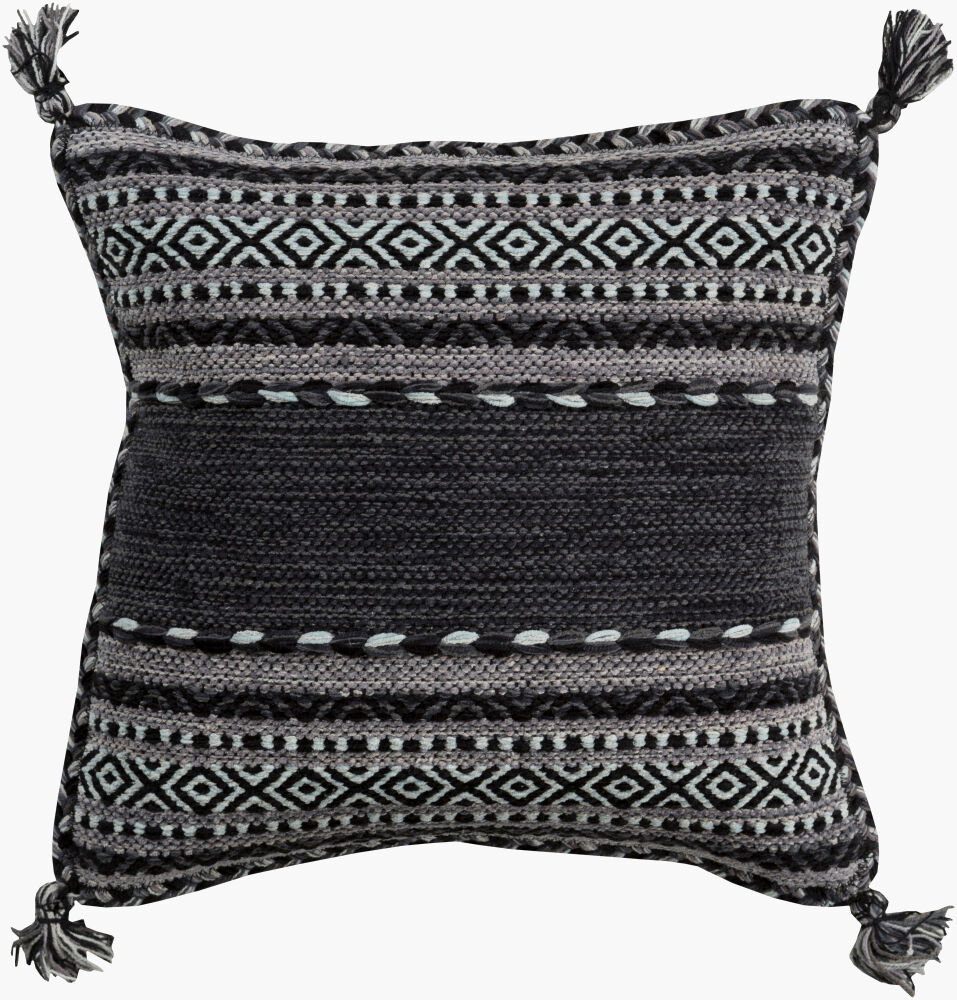 Trenza Accent Pillow, Decorative Pillow by Surya, 20" length x 20" width