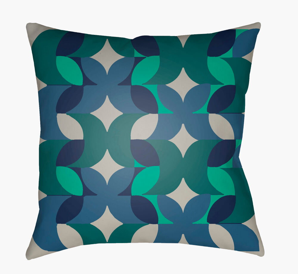 Moderne Accent Pillow, Decorative Pillow by Surya, 18" length x 18" width