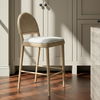 Claire Counter Stool Natural, Counter & Bar Stool by Moe's Home, 20.8" width x 40.5" height x 22" depth thumbnail 6