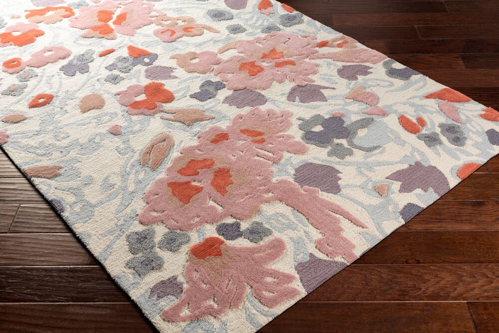 Botanical Handmade Rug, by Surya, 3' length x 2' width