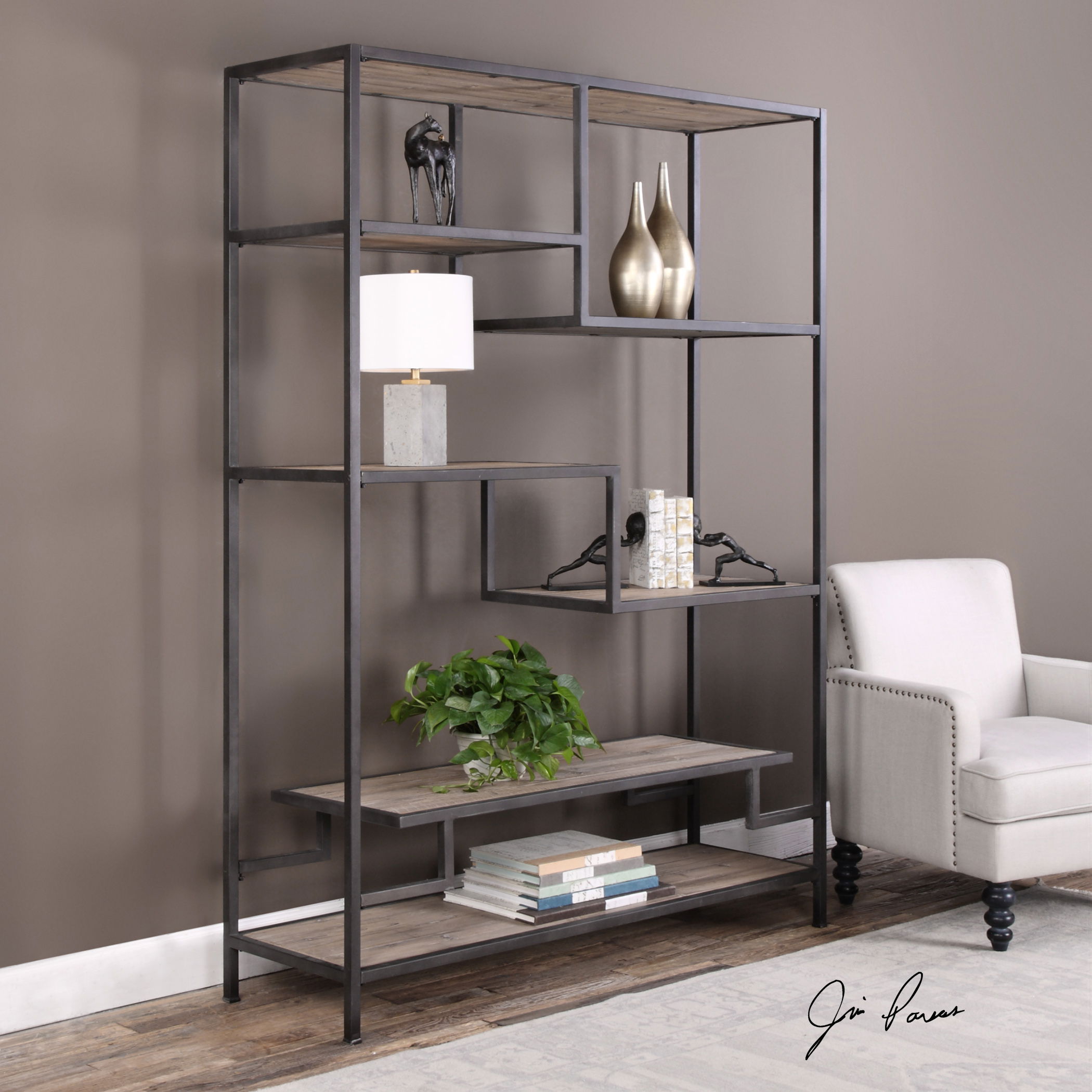 Sherwin Industrial Etagere large image 