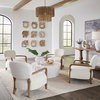 Floreana Round White Vase, by Uttermost, 12" width x 9" height x 12" depth thumbnail 8
