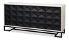 Asiger Four Door Sideboard, by Sarreid, 1'6" length x 6' width x 2'10" height thumbnail 1