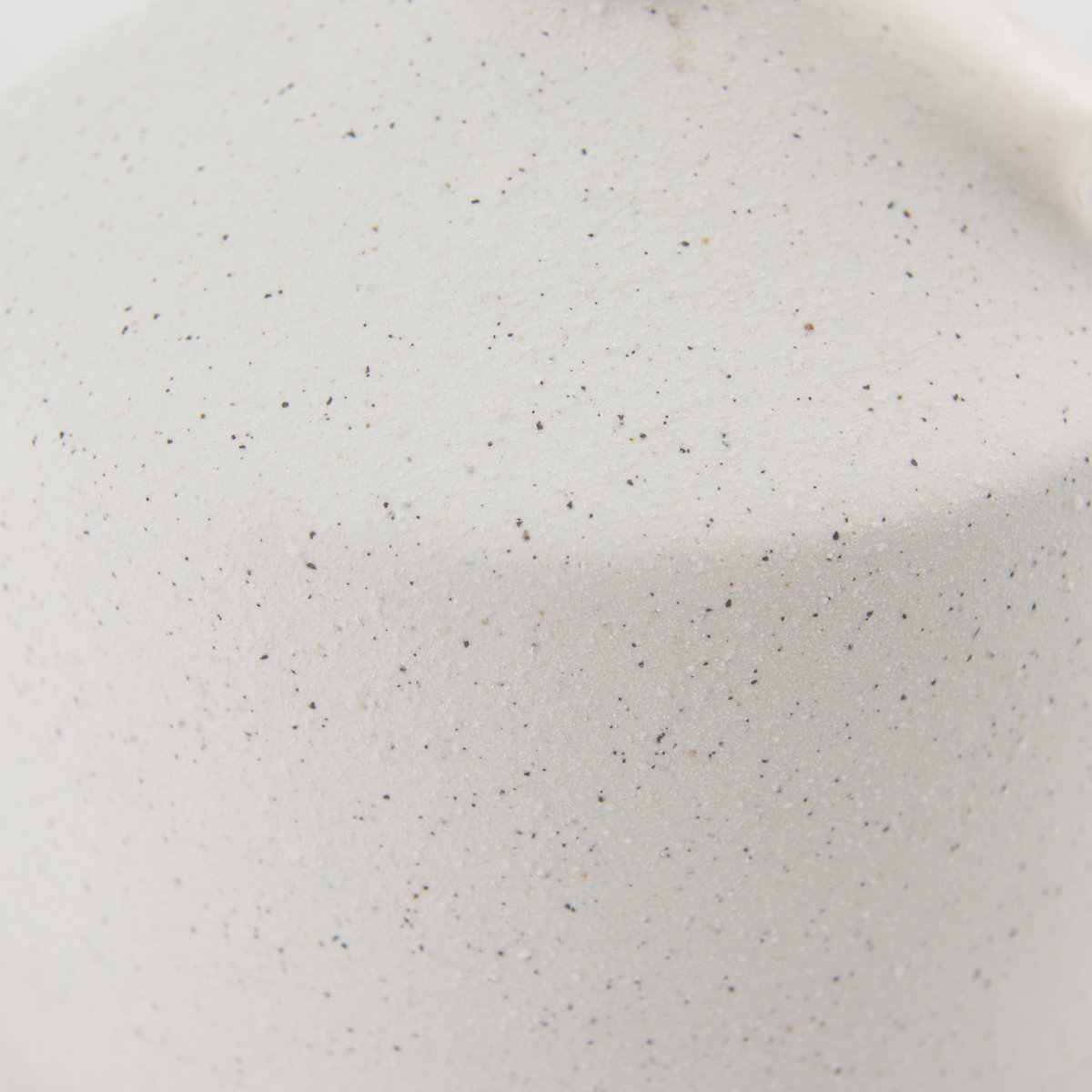 Burton 10.8H Small White Ceramic Jug Vase, by Mercana, 4.92" length x 4.92" width x 9.25" height View 11