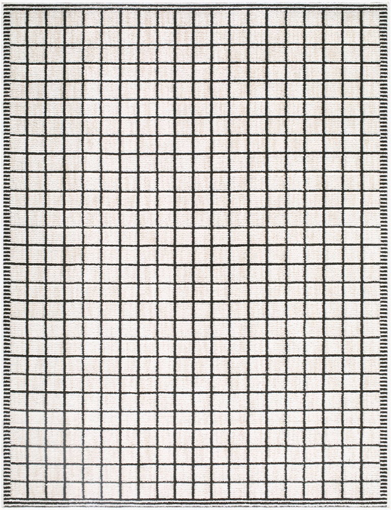 Odeon Machine Woven Rug, by Surya, 7'2.61" length x 2'7.5" width